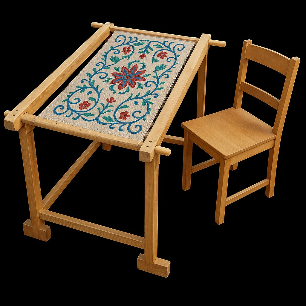 Chair Cot - Cot size-5 feet ×3 feet, wooden cot.