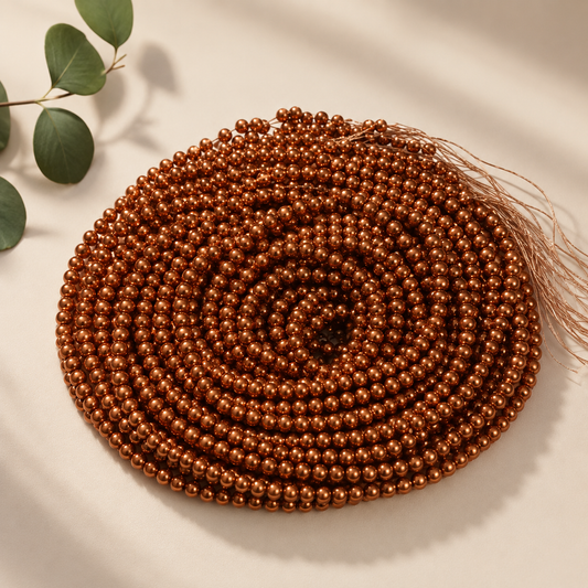 Copper Bead - 4mm [12 Lines]