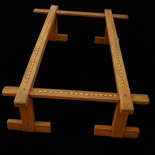 Aari Cot - Cot size-3 feet × 2feet, wooden cot.