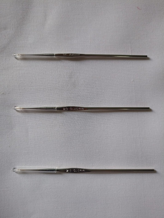 Aari Steel (Tulip) Needle 3 Nos Set (Size:14.05 mm ,23.05,  24.05)