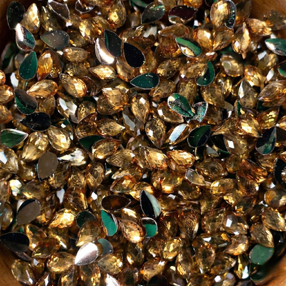 Kundan stone (Drop Shaped) - 25gms